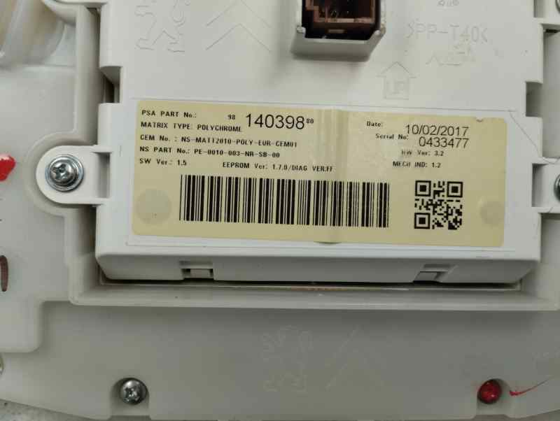 CUADRO INSTRUMENTOS PEUGEOT 208 1.2 MT 110CV | 81KW