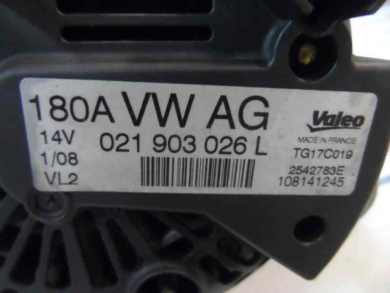 ALTERNADOR VOLKSWAGEN PASSAT VARIANT 2008 2.0 TDI DSG 150CV