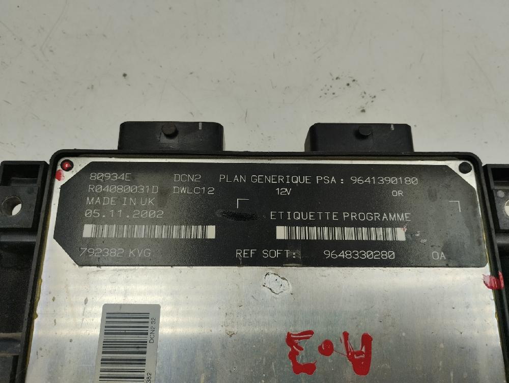 CENTRALITA MOTOR UCE CITROEN XSARA 1.9 D MT 71CV