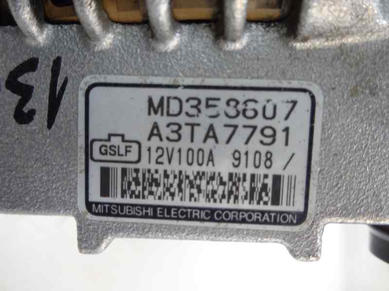 ALTERNADOR MITSUBISHI SPACE WAGON 2.4 GDI MT 4WD 150CV