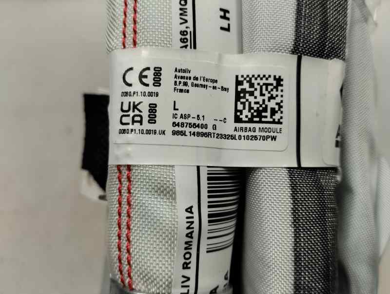 AIRBAG CORTINA DELANTERO IZQUIERDO DACIA SANDERO 1.0 MT 100CV | 74KW