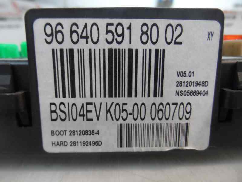 CAJA RELES FUSIBLES PEUGEOT 308 1.6 HDI MT 110CV