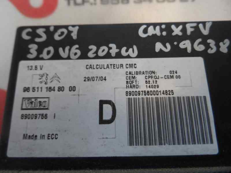 MODULO ELECTRONICO CITROEN C5 2007 3.0 MT 207CV | 152KW