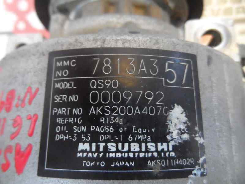 COMPRESOR AIRE ACONDICIONADO MITSUBISHI ASX 1.6 MT 2WD 117CV