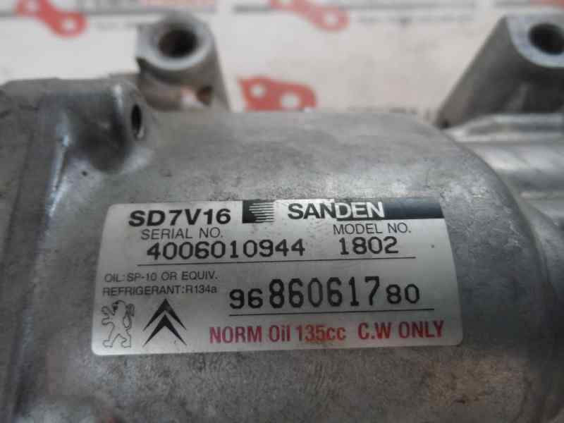 COMPRESOR AIRE ACONDICIONADO PEUGEOT EXPERT 1 6 HDI 5MT L1 2495KG 90CV | 66KW