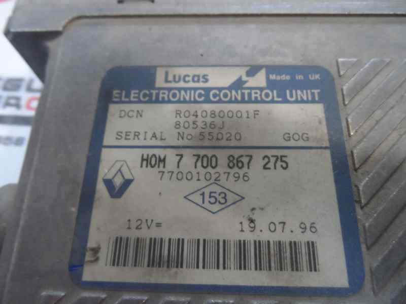 CENTRALITA MOTOR UCE RENAULT MEGANE 1996 OTROS