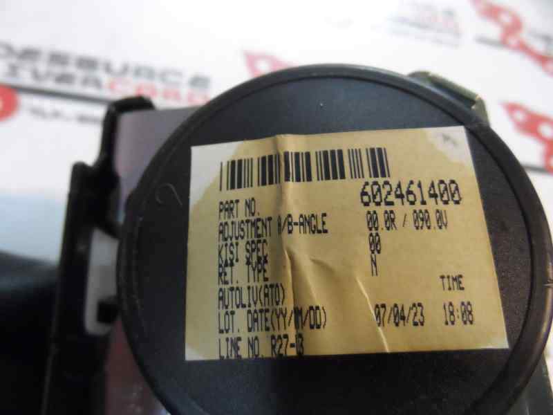 CINTURON SEGURIDAD TRASERO DERECHO MAZDA 3 1.6 MT 105CV | 77KW