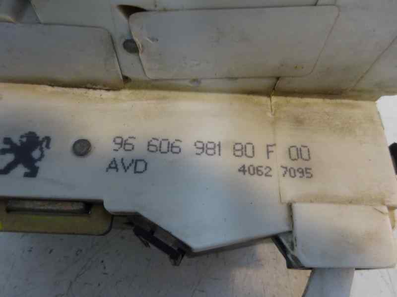 CERRADURA PUERTA DELANTERA DERECHA PEUGEOT 407 1.6 HDI MT 109CV