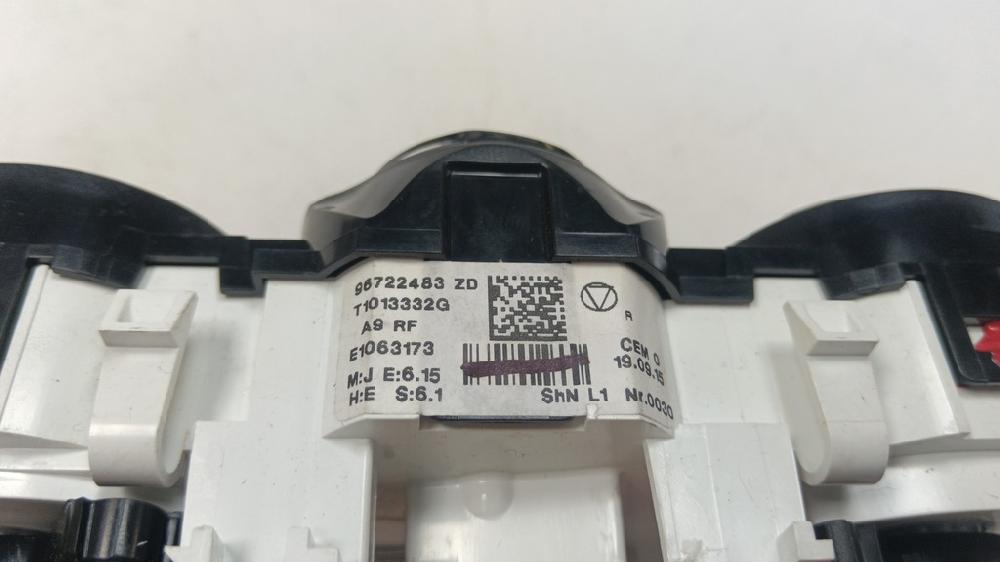 MANDO CALEFACCION AIRE ACONDICIONADO PEUGEOT 208 1.2 VTI ETG 82CV