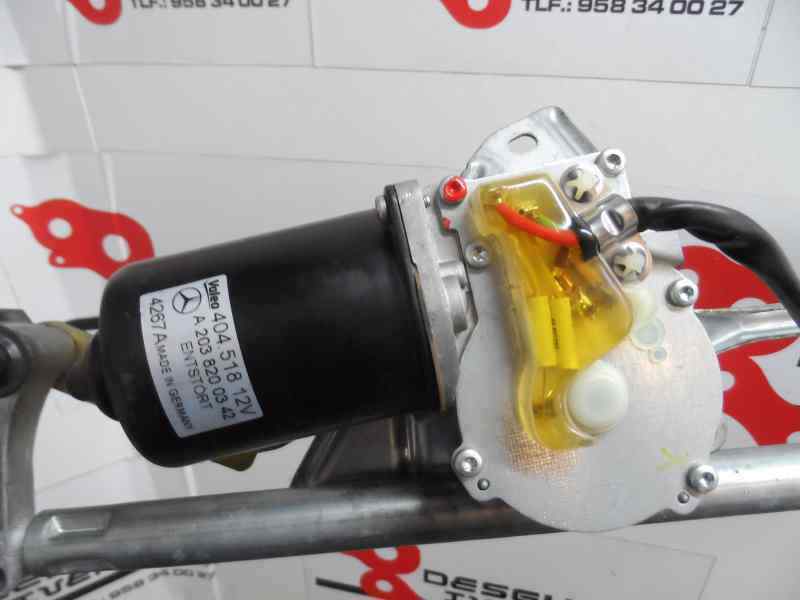 MOTOR LIMPIA DELANTERO MERCEDES BENZ CLASE C 2003 2.2 MT 143CV | 105KW