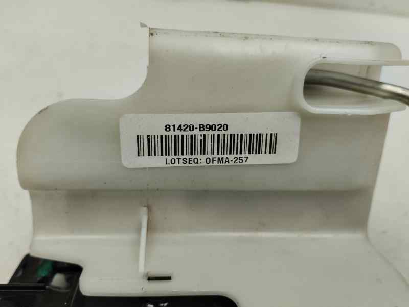 CERRADURA PUERTA TRASERA DERECHA HYUNDAI I10 1.0 MT 67CV | 49KW