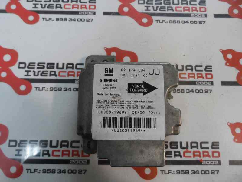 CENTRALITA AIRBAG OPEL ASTRA 2.0 DTI MT 101CV | 74KW