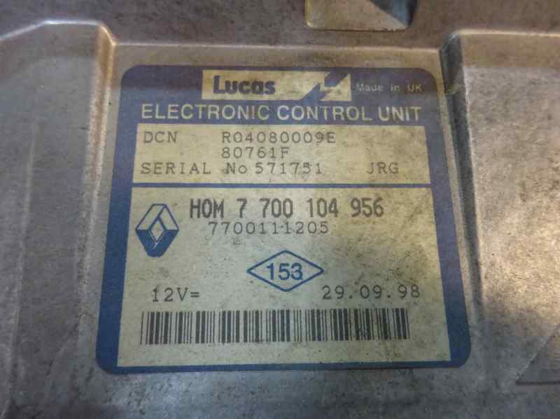 CENTRALITA MOTOR UCE RENAULT CLIO 1.9 D MT 64CV | 47KW