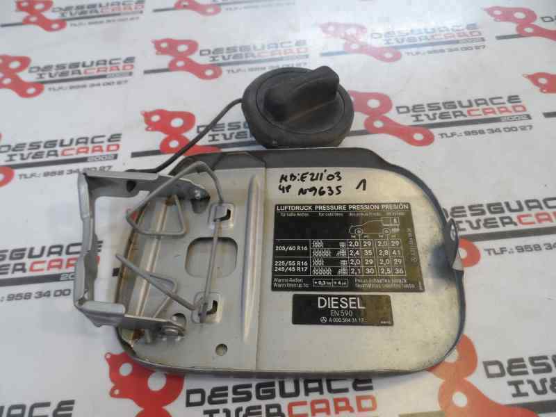 TAPA EXTERIOR COMBUSTIBLE MERCEDES BENZ CLASE E 2003 2.2 MT 143CV | 105KW