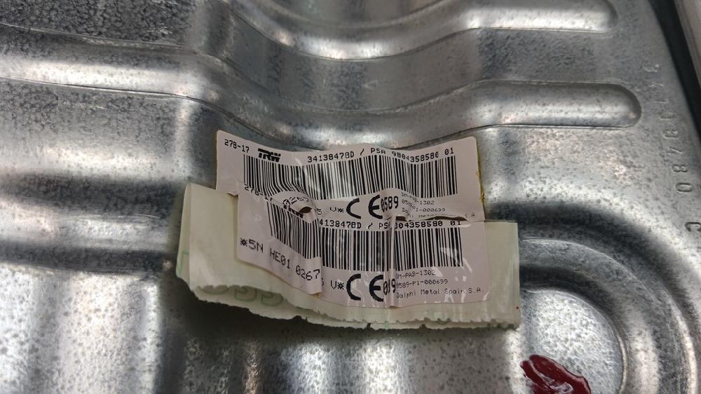 AIRBAG DELANTERO DERECHO CITROEN C4 CACTUS 1.6 MT 99CV | 73KW