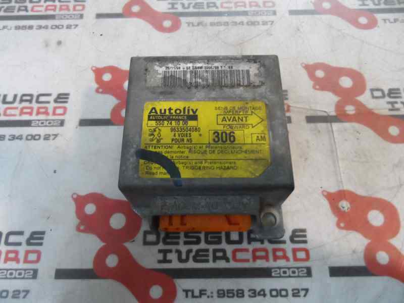 CENTRALITA AIRBAG PEUGEOT 306 1.9 MT TD 90CV