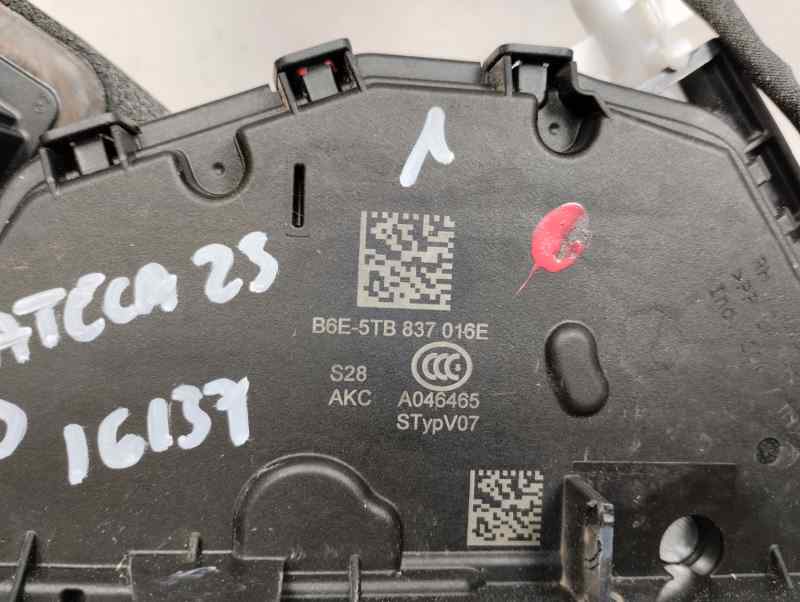CERRADURA PUERTA DELANTERA DERECHA SEAT ATECA 2.0 TDI MT 4DRIVE 150CV