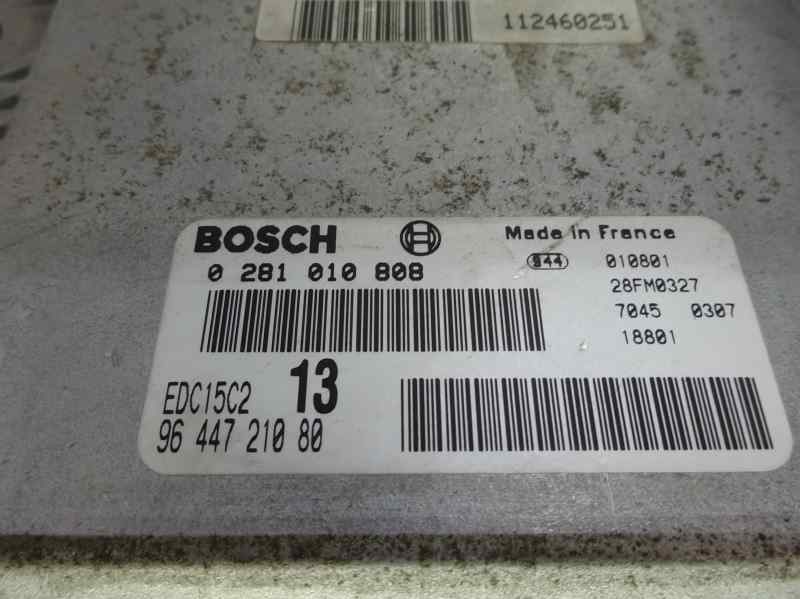 CENTRALITA MOTOR UCE CITROEN C5 2001 2.0 HDI MT 109CV