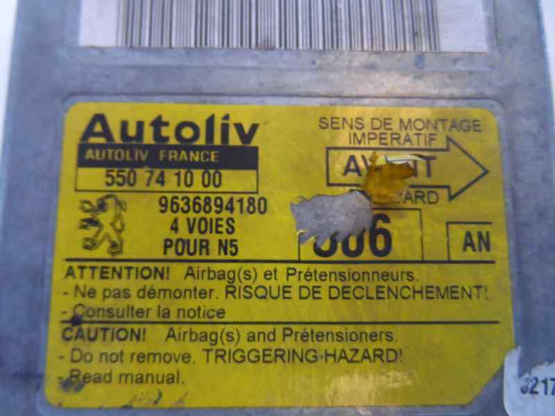 CENTRALITA AIRBAG PEUGEOT 306 1.9 MT D 69CV