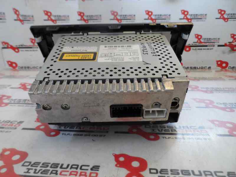 SISTEMA AUDIO RADIO CD SUZUKI SWIFT 1.3 MT 70CV | 51KW
