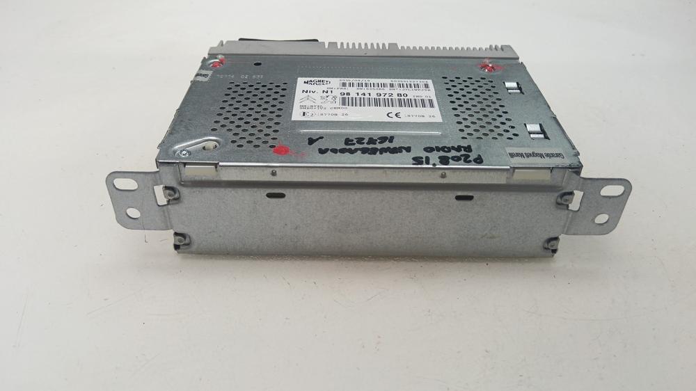 SISTEMA AUDIO RADIO CD PEUGEOT 208 1.2 VTI ETG 82CV