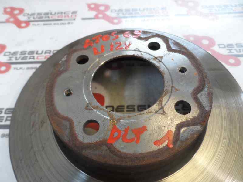 DISCO FRENO DELANTERO HYUNDAI ATOS 1.1 MT 59CV