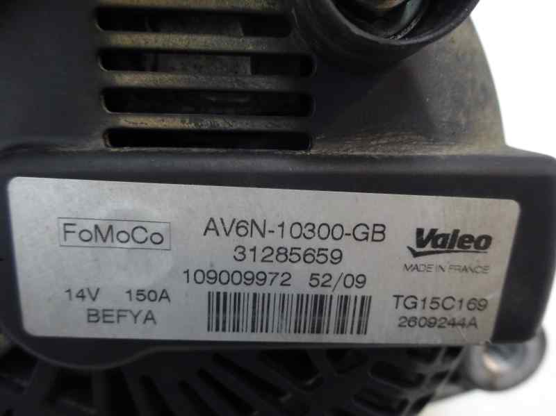 ALTERNADOR FORD FIESTA 2010 1.4TDCI MT 68CV