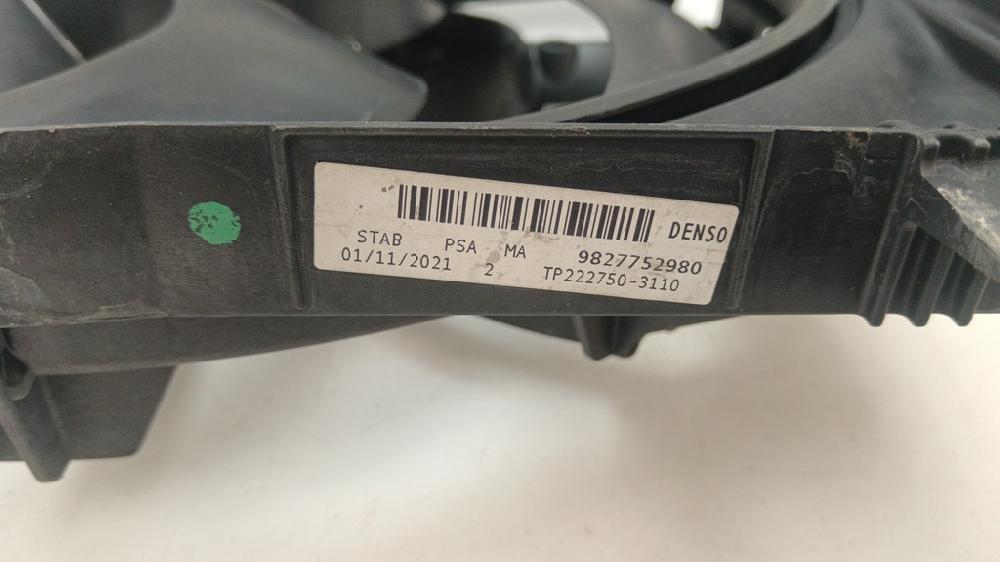 ELECTROVENTILADOR PEUGEOT 208 2021 1.5 MT 102CV | 75KW