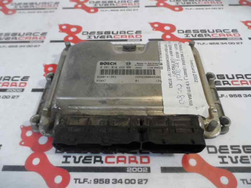 CENTRALITA MOTOR UCE RENAULT MEGANE 1.9 MT 80CV | 59KW
