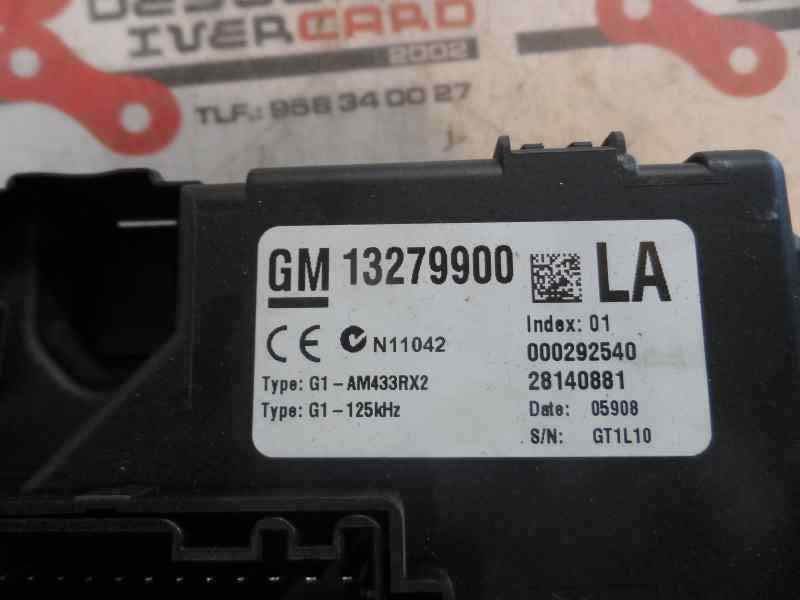 CAJA RELES FUSIBLES OPEL CORSA 1.3 CDTI ECOFLEX MT 75CV