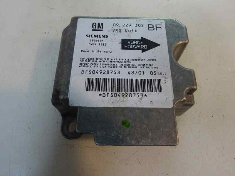 CENTRALITA AIRBAG OPEL ASTRA 2002 2.0 DTI MT 101CV | 74KW