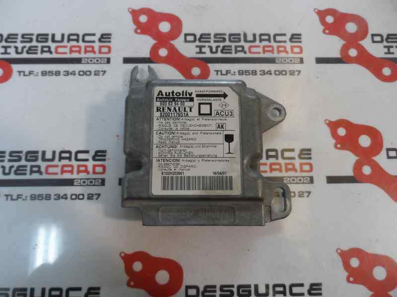 CENTRALITA AIRBAG RENAULT MEGANE 2001 1.9 DTI MT 98CV | 72KW