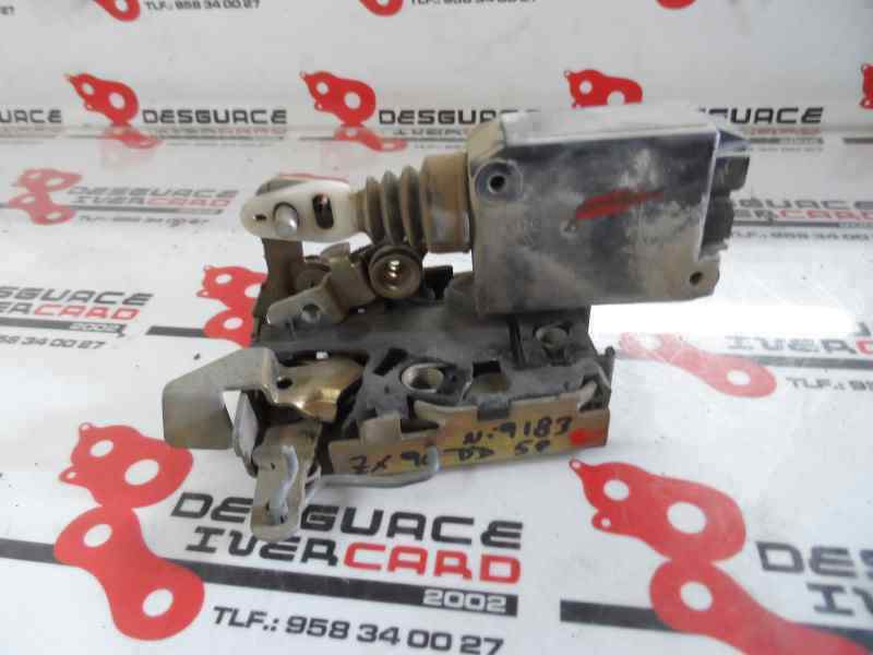 CERRADURA PUERTA DELANTERA DERECHA CITROEN ZX 1.9 D MT 71CV