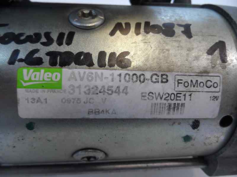 MOTOR ARRANQUE FORD FOCUS 1.6 TDCI MT 115CV