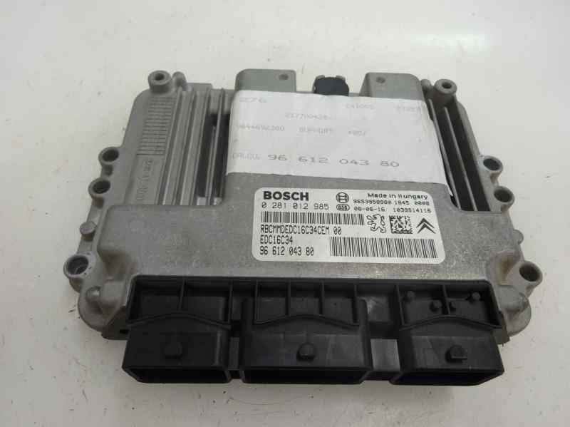 CENTRALITA MOTOR UCE CITROEN C4 2006 1.6 HDI MT 110CV