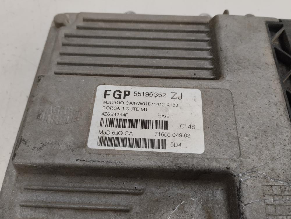 CENTRALITA MOTOR UCE OPEL CORSA 1.3 CDTI MT 70CV | 51KW
