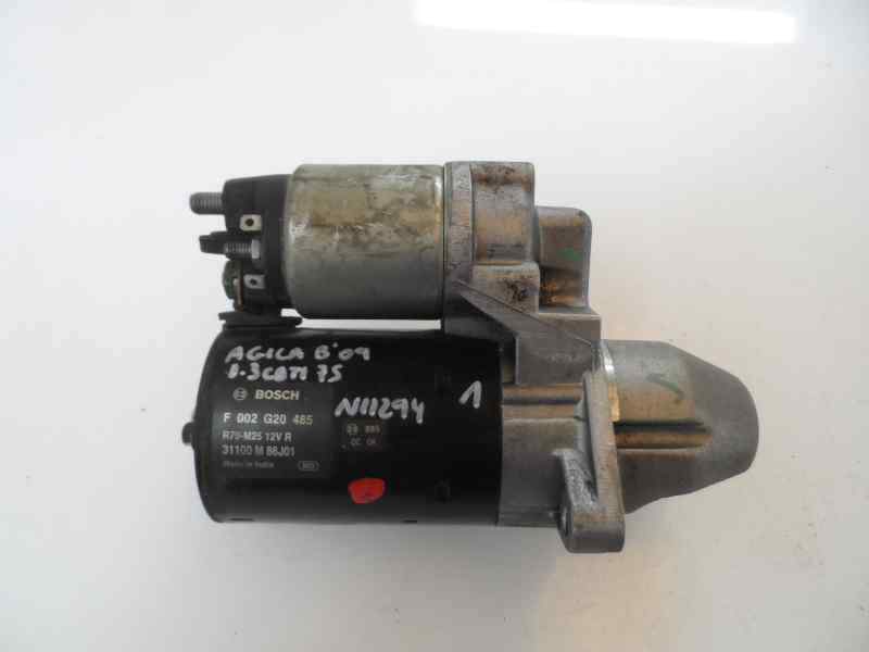 MOTOR ARRANQUE OPEL AGILA 1.3 CDTI MT 75CV
