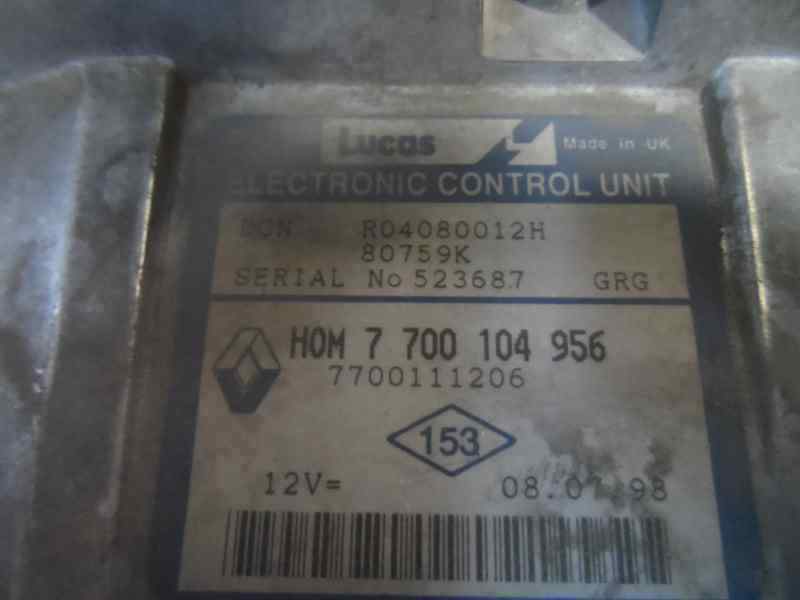 CENTRALITA MOTOR UCE RENAULT KANGOO OTROS