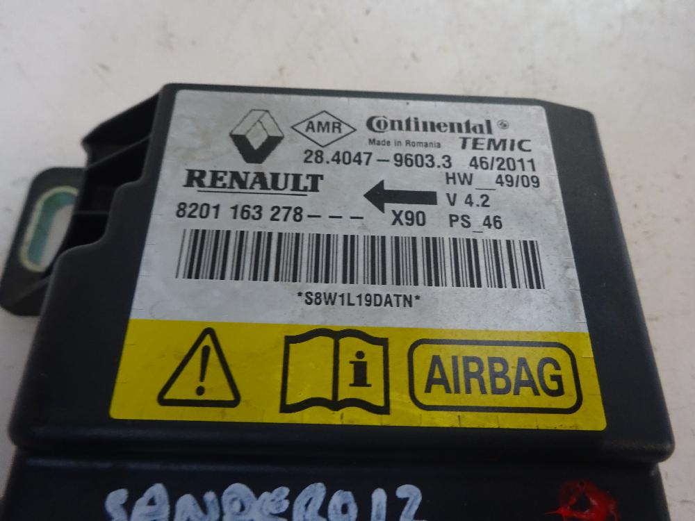 CENTRALITA AIRBAG DACIA SANDERO 1.5 DCI MT 88CV