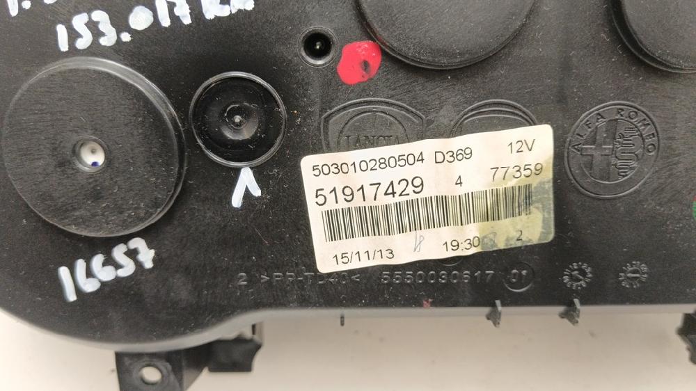 CUADRO INSTRUMENTOS FIAT PUNTO 1.3 AMT 75CV | 55KW
