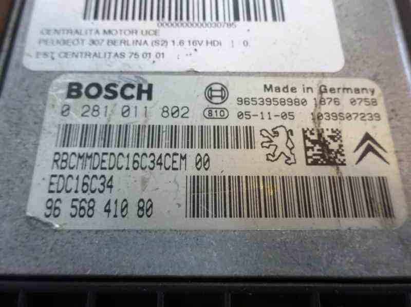 CENTRALITA MOTOR UCE CITROEN XSARA PICASSO 1.6 MT 110CV | 81KW