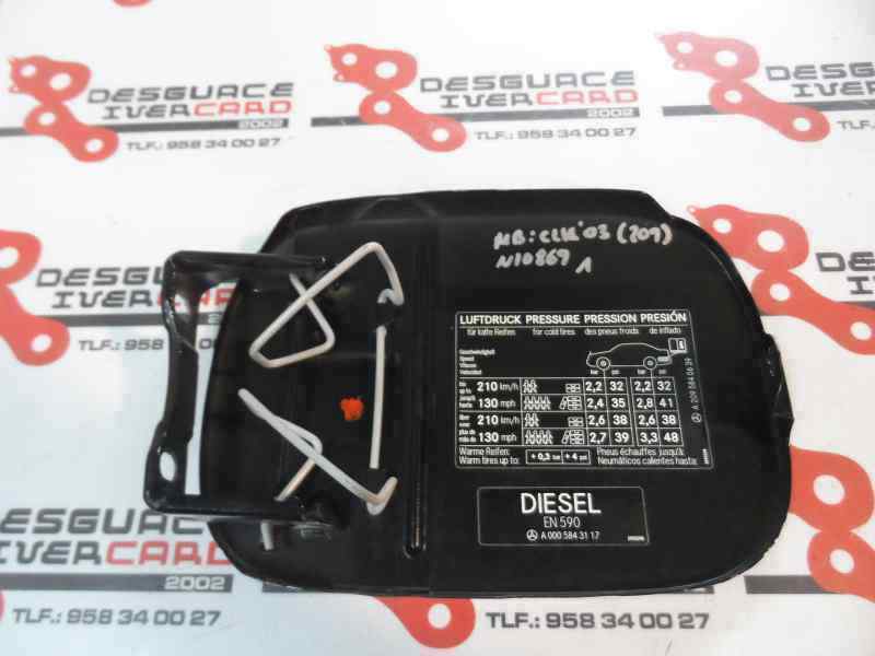 TAPA EXTERIOR COMBUSTIBLE MERCEDES BENZ CLASE CLK 2.7 CLK 270 CDI MT 170CV
