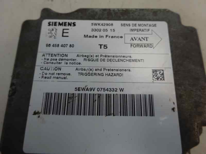 CENTRALITA AIRBAG PEUGEOT 307 2002 2.0 HDI MT 90CV
