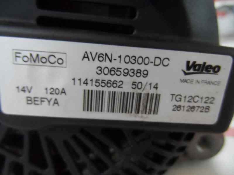 ALTERNADOR FORD FOCUS 1.6 TDCI MT 115CV