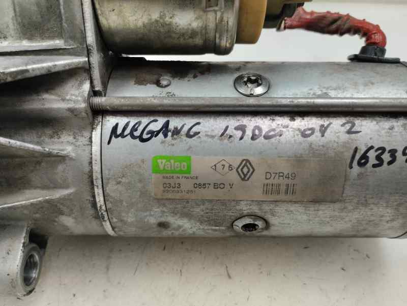 MOTOR ARRANQUE RENAULT MEGANE 2004 1.9 DCI MT 120CV | 88KW