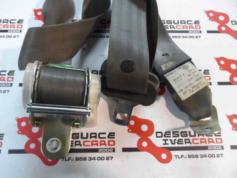 CINTURON SEGURIDAD TRASERO DERECHO FORD RANGER 2.5 MT 4WD 109CV | 80KW