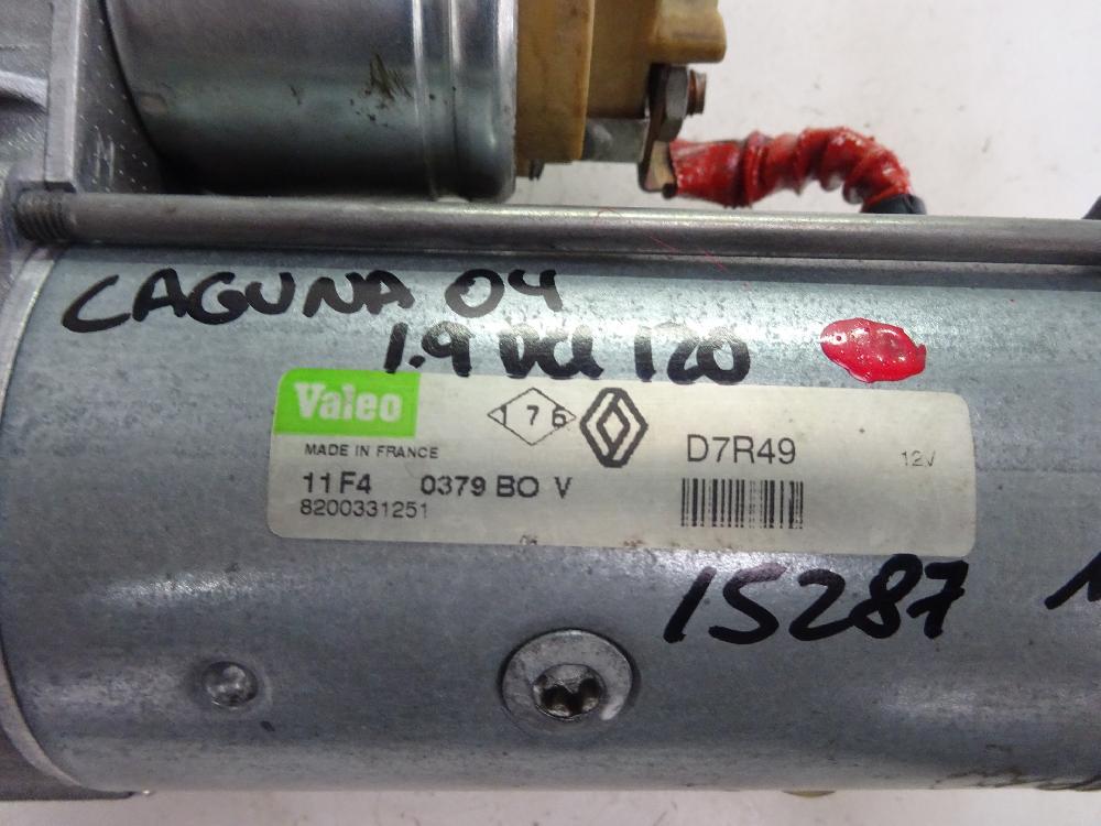 MOTOR ARRANQUE RENAULT LAGUNA 1.9 DCI MT 120CV | 88KW