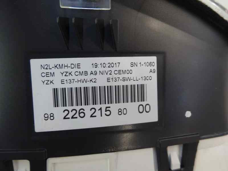 CUADRO INSTRUMENTOS PEUGEOT 208 1.6 MT 75CV | 55KW