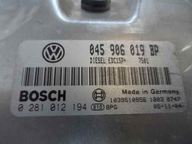 CENTRALITA MOTOR UCE VOLKSWAGEN POLO 2006 1.4 TD MT 70CV | 51KW