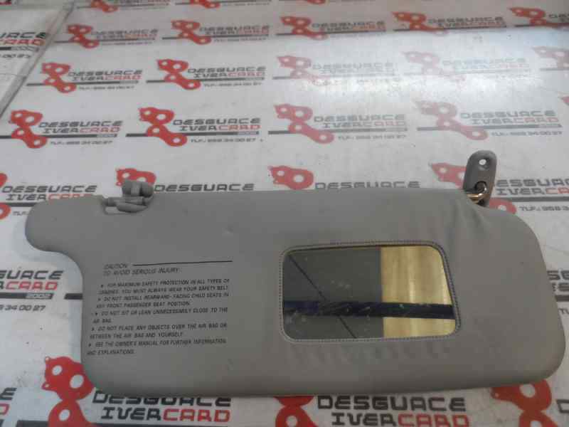 PARASOL DERECHO HYUNDAI ATOS 1.1 MT 59CV